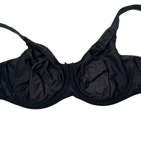 Rosa Faia Underwire Full Coverage Spacer Bra Leopard Print Green Black 38F - Picture 3 of 6